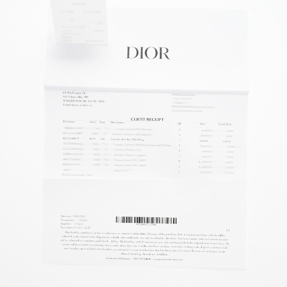 Dior Claire D Lune Ring - Size M - Picture 8 of 8